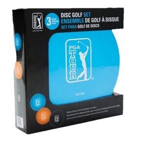 PGA TOUR 3pc Disc Golf Starter Set Driver, Mid-Range & Putter New in Box